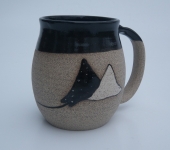 spotted eagle ray mug